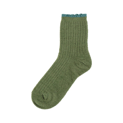 Studio Ghibli - Soft Marshmallow Crew Socks 23-25 cm (3 Types) - White Totoro - official view 2
