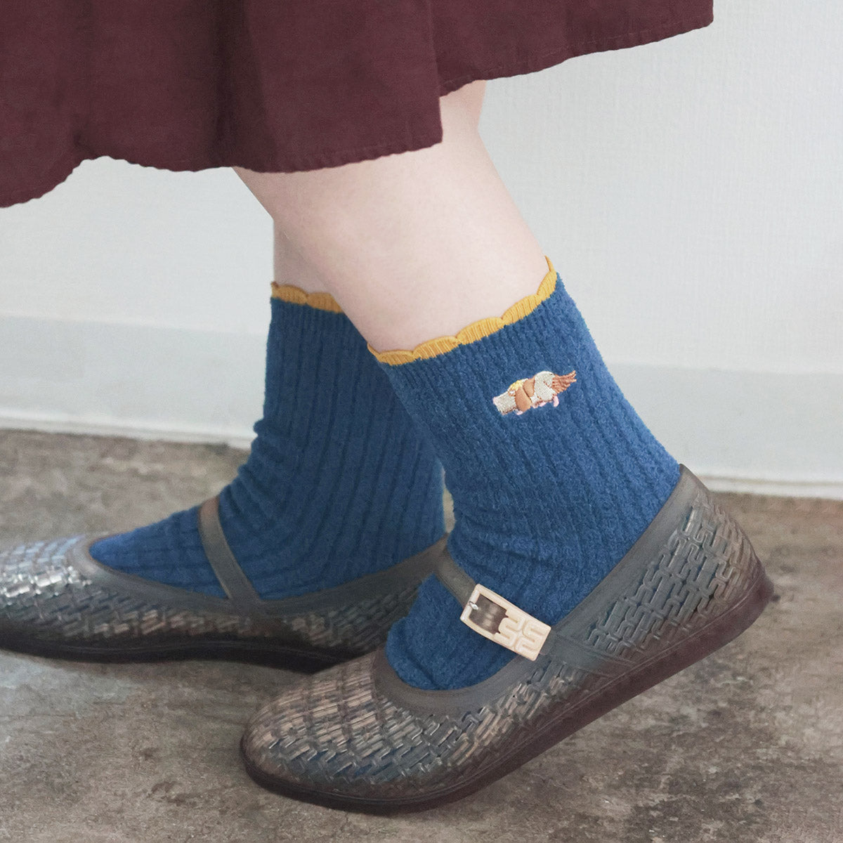 Studio Ghibli - Soft Marshmallow Crew Socks 23-25 cm (3 Types) - Heen - official view 16