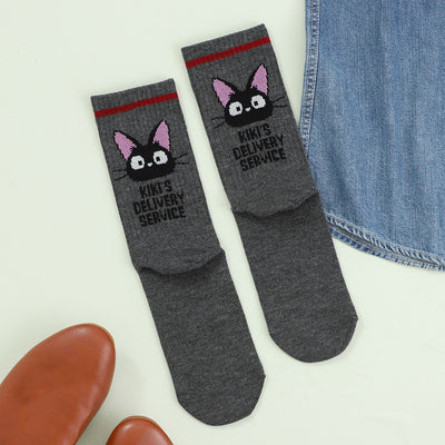 Studio Ghibli Striped Ribbed Crew Socks 23-25 cm (3 Types) - Jiji - official view 6