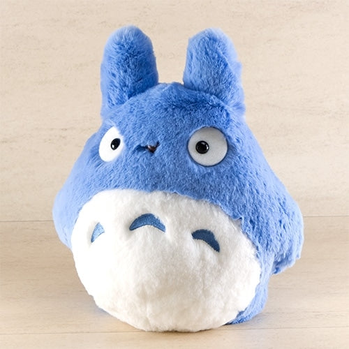 Studio Ghibli - Sun Arrow Nakayoshi Plush (8 Types) - Blue Totoro M - official view 14