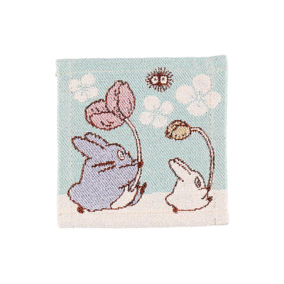 Studio Ghibli - Tapestry-Woven Coaster Packs (2 Types) - Totoro Botanical Garden - official view 4