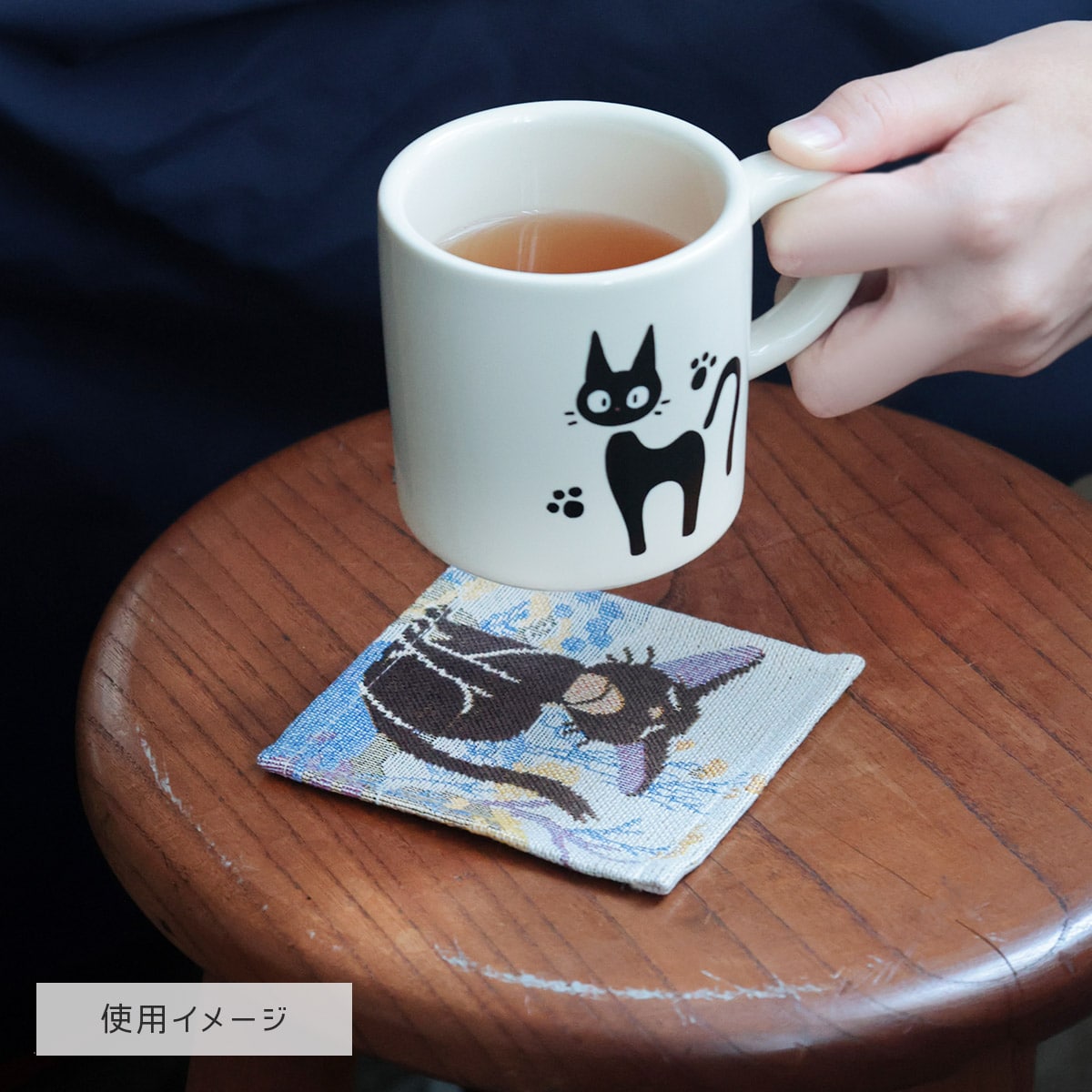 Studio Ghibli - Tapestry-Woven Coaster Packs (2 Types) - Totoro Botanical Garden - official view 9