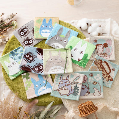 Studio Ghibli - Tapestry-Woven Coaster Packs (2 Types) - Totoro Botanical Garden - official view 10
