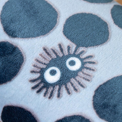 Studio Ghibli Textured Lumbar Cushions (3 Types) - Totoro Soot Sprites - official view 2