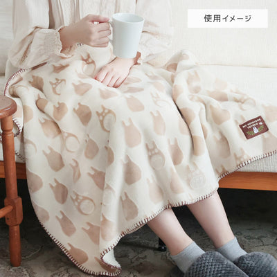 Studio Ghibli - Textured Opal-Finish Blankets (3 Types) - Totoro - official view 7