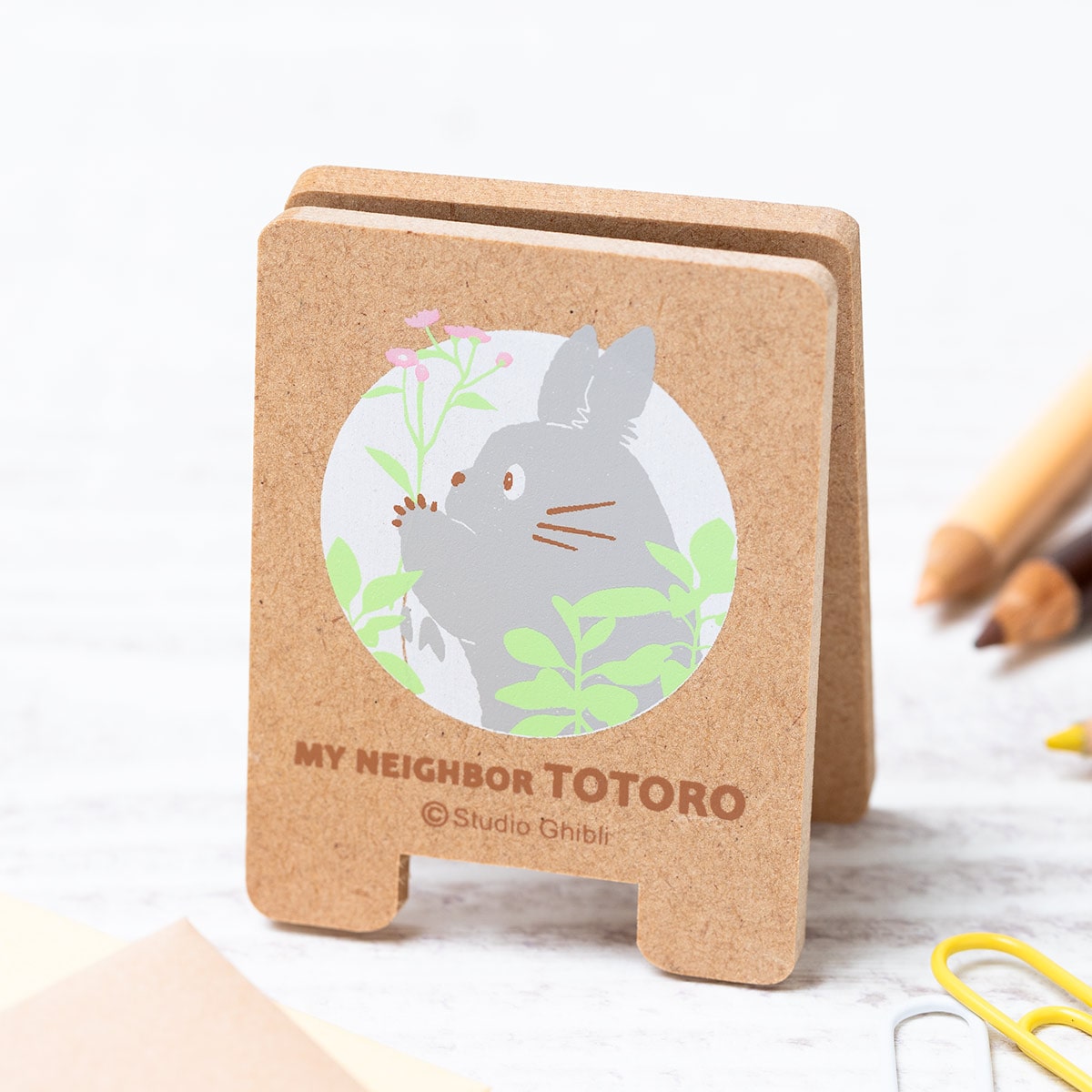 Studio Ghibli - Wooden Stand Clips (5 Types) - Totoro - official view 2
