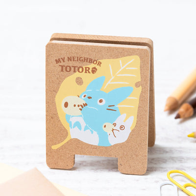 Studio Ghibli - Wooden Stand Clips (5 Types) - Blue Totoro and White Totoro - official view 13