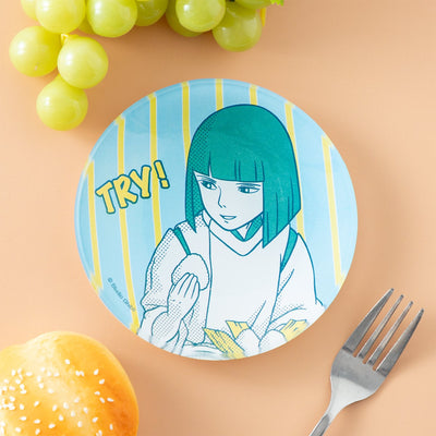 Studio Ghibli Yummy Glass Mini Dishes (3 Types) - Haku's Rice Ball - official view 1