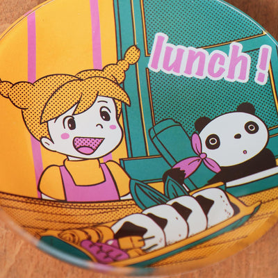 Studio Ghibli Yummy Glass Mini Dishes (3 Types) - Panda Bamboo Lunch - official view 13
