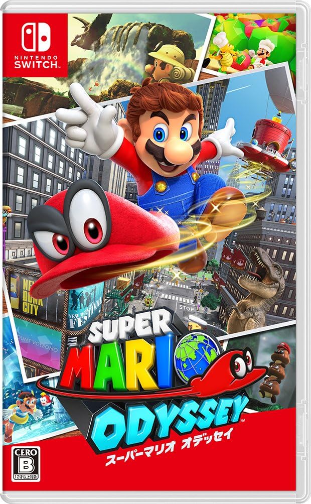 Super Mario Odyssey - Nintendo Switch Japanese Version - packaging