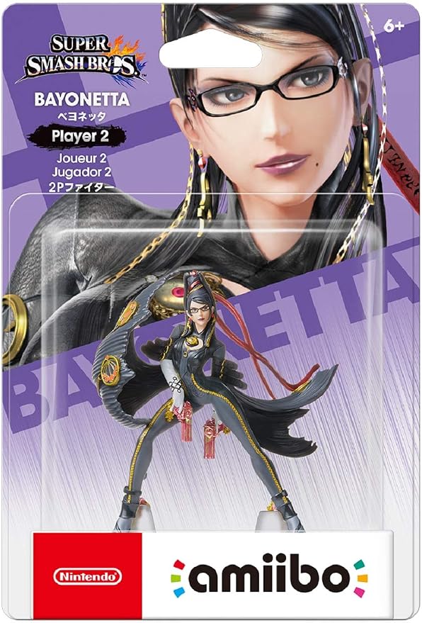 Super Smash Bros. amiibo - Bayonetta (Player 2), official product gallery image 2