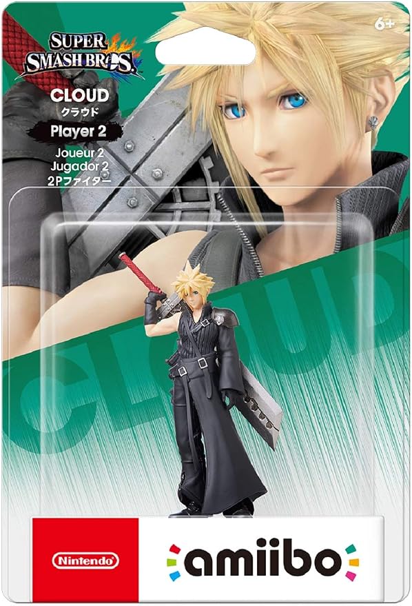 Super Smash Bros. Amiibo - Cloud (Player 2) – JumpIchiban