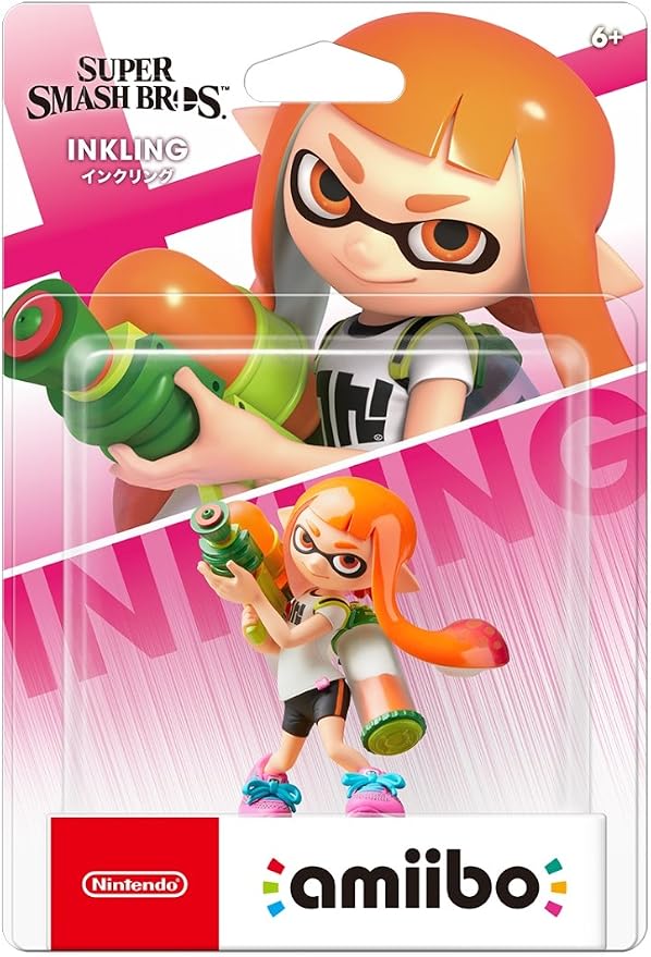 Super Smash Bros. amiibo - Inkling, official product gallery image 1