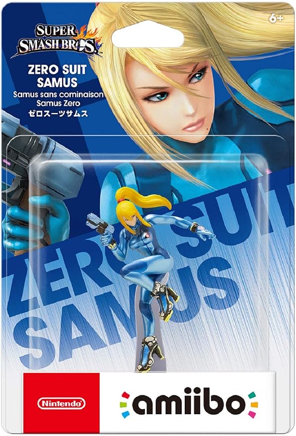 amiibo SUPER SMASH BROS 新品未開封 Super Smash Bros. Amiibo - Zero Suit Samus – JumpIchiban