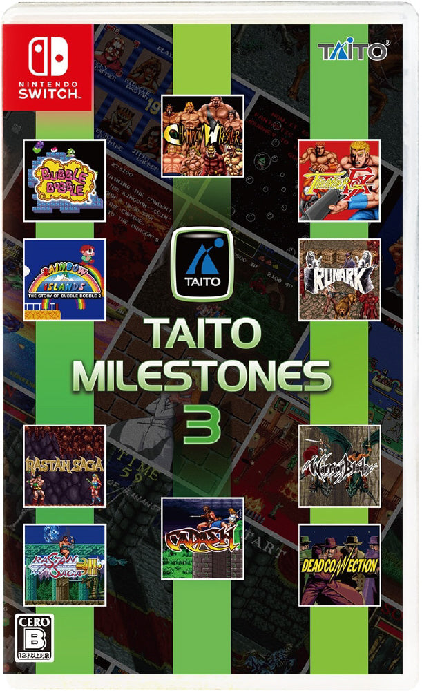 Taito Milestones 3 - Nintendo Switch cover