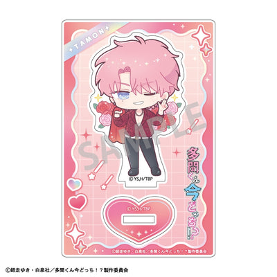 Tamon's B-Side Episode Selection mini acrylic stand - Tamon Fukuhara acrylic parts and packaging