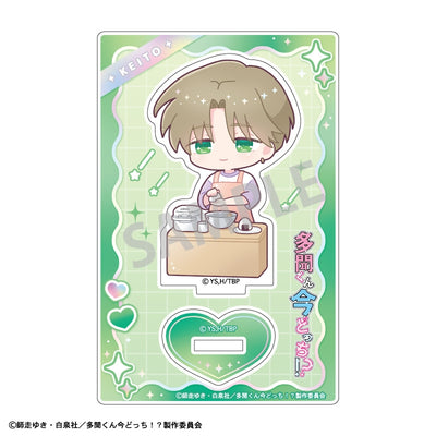 Tamon's B-Side Episode Selection mini acrylic stand - Keito Tachibana acrylic parts and packaging