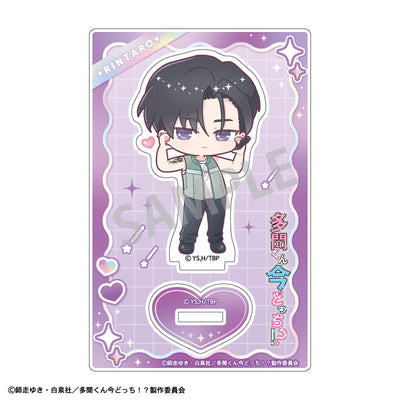Tamon's B-Side Episode Selection mini acrylic stand - Rintaro Kai acrylic parts and packaging