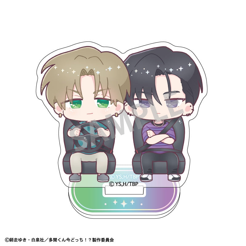 Tamon's B-Side Episode Selection mini acrylic stand - Keito Tachibana & Rintaro Kai official product photo