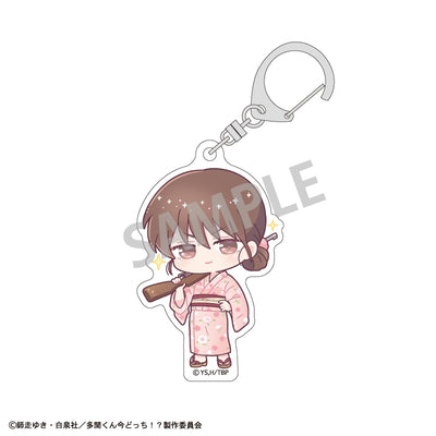 Tamon's B-Side Episode Selection acrylic keychain - Utage Kinoshita official product photo