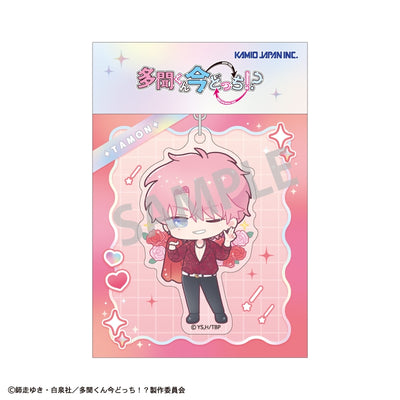 Tamon's B-Side Episode Selection acrylic keychain - Tamon Fukuhara acrylic parts and packaging