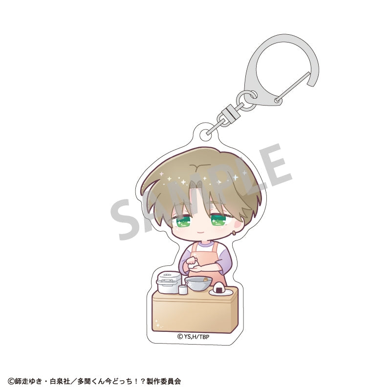Tamon's B-Side Episode Selection acrylic keychain - Keito Tachibana official product photo