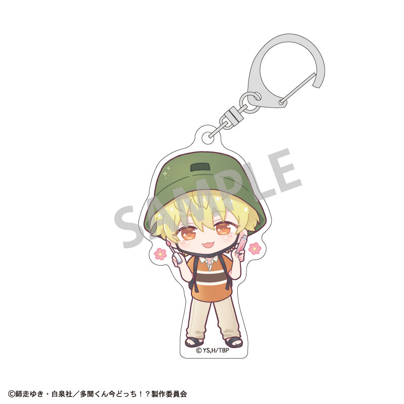 Tamon's B-Side Episode Selection acrylic keychain - Natsuki Ishibashi official product photo