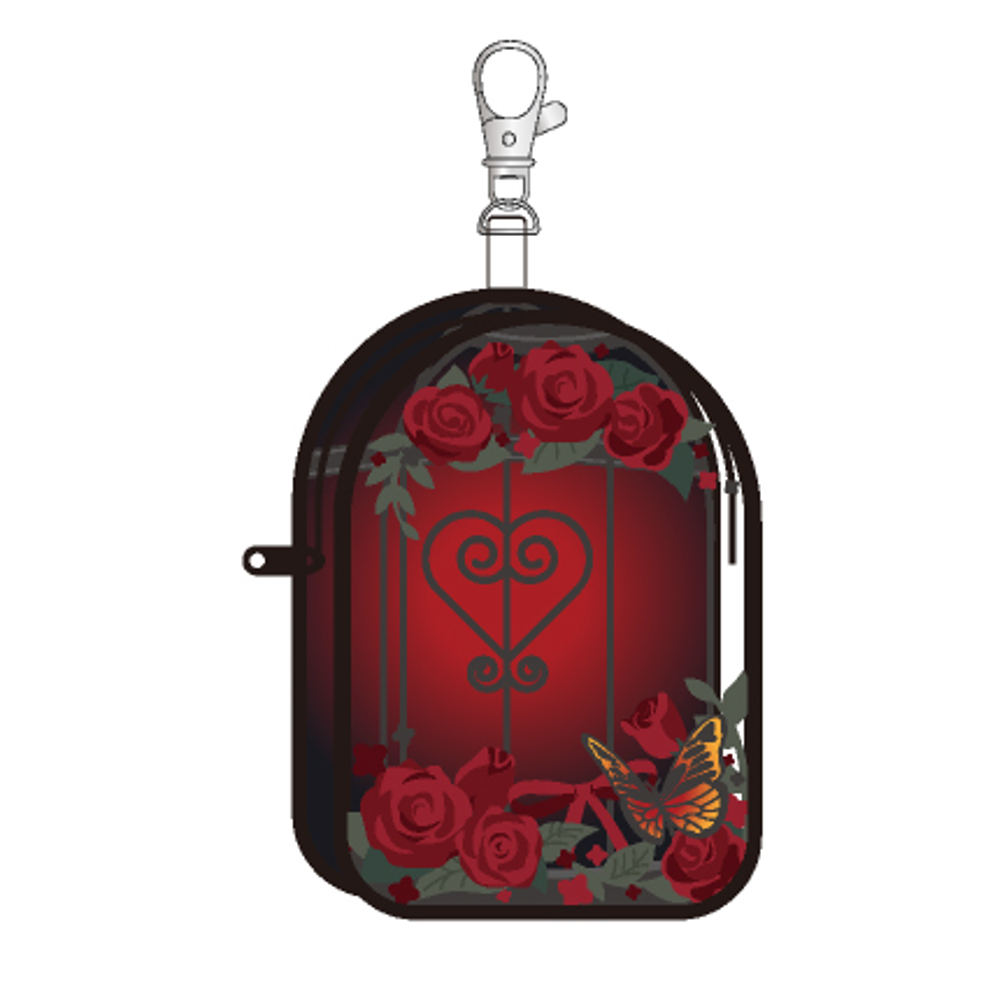 Tapioca Original - Flower Clear Pouch - Red