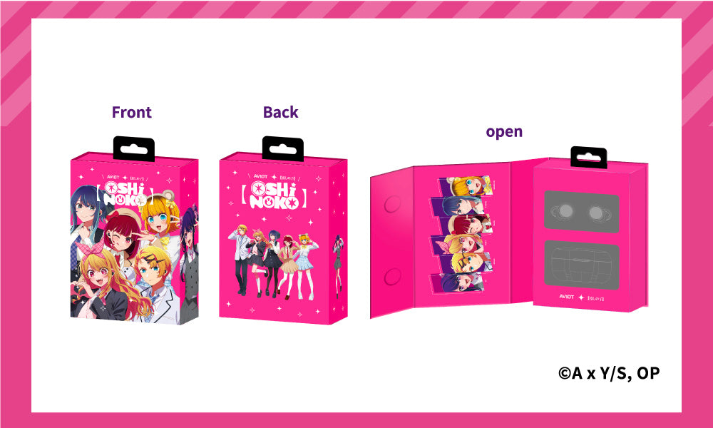 Oshi No Ko x Aviot Collaboration - Oshi No Ko Earbuds Model TE-V1R-ONK [Pre-Order Oct 2025]