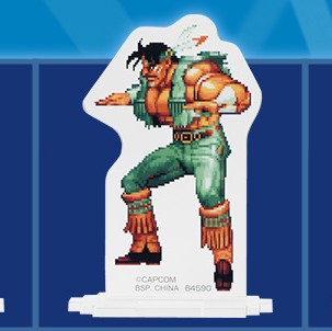 ICHIBAN KUJI STREET FIGHTER - G PRIZE ACRYLIC STAND COLLECTION