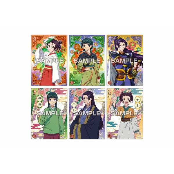 The Apothecary Diaries Clear Card Collection Gum Vol.3 - sample card designs, group 2