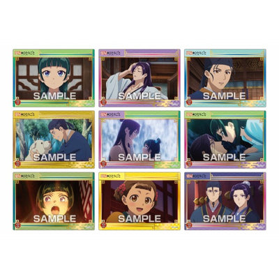 The Apothecary Diaries Clear Card Collection Gum Vol.3 - sample card designs, group 3