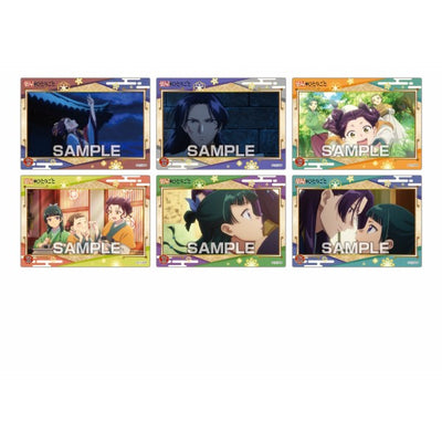 The Apothecary Diaries Clear Card Collection Gum Vol.3 - sample card designs, group 5