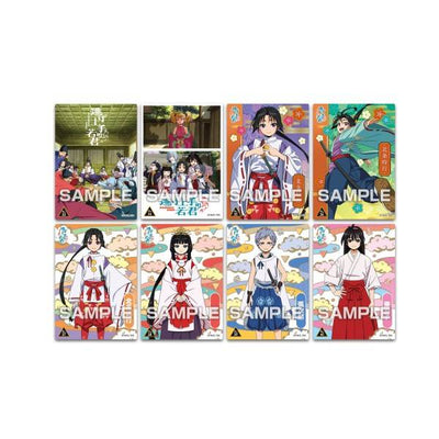 The Elusive Samurai Clear Card Collection Gum Vol.2 - Box (18 Packs) RANDOM - collectible design samples 1