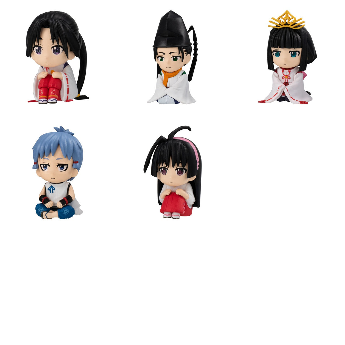 The Elusive Samurai complete set of 5 types