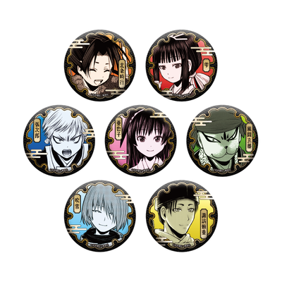 The Elusive Samurai – Yusei Matsui Exhibition Japanese Style Can Badge RANDOM - official product illustration (additional copy)