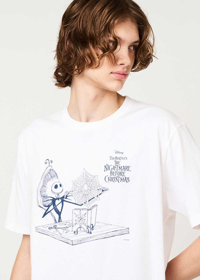 The Nightmare Before Christmas Graniph Christmas Research T-shirt, official product photo 6