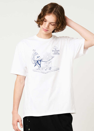 The Nightmare Before Christmas Graniph Christmas Research T-shirt, official product photo 7