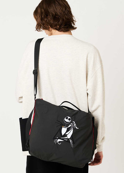 The Nightmare Before Christmas Graniph Jack and Zero Shoulder Bag, official product photo 7