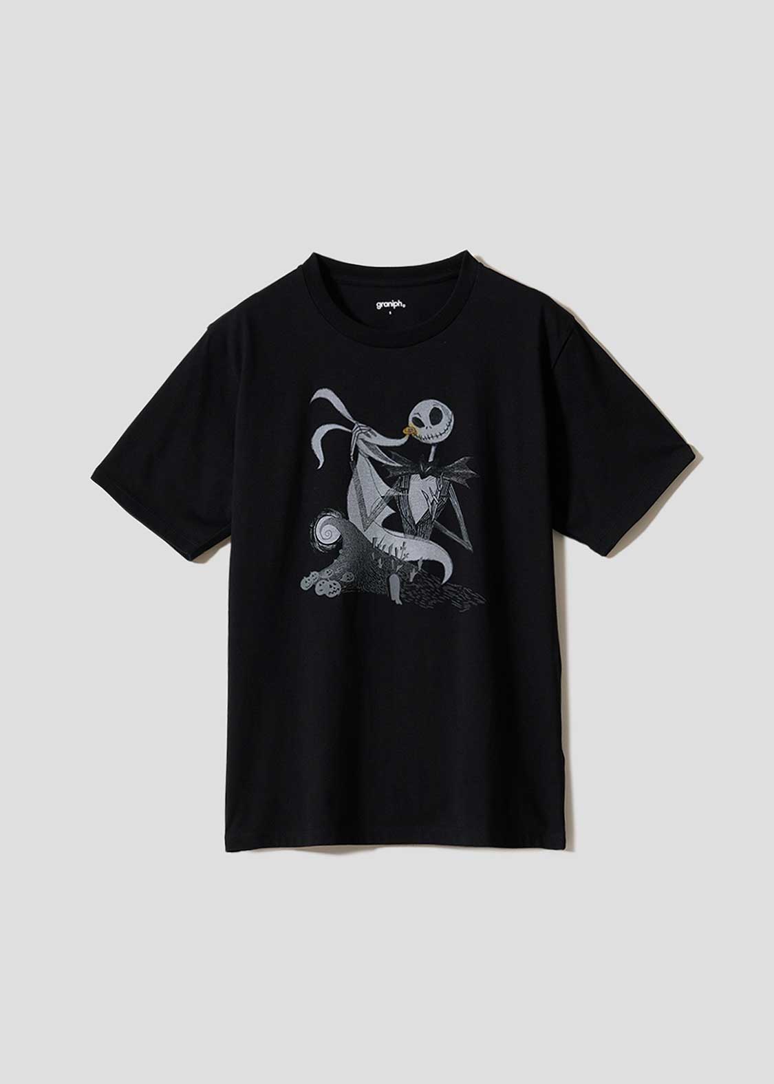 The Nightmare Before Christmas Graniph Jack and Zero T-shirt, official product photo 1