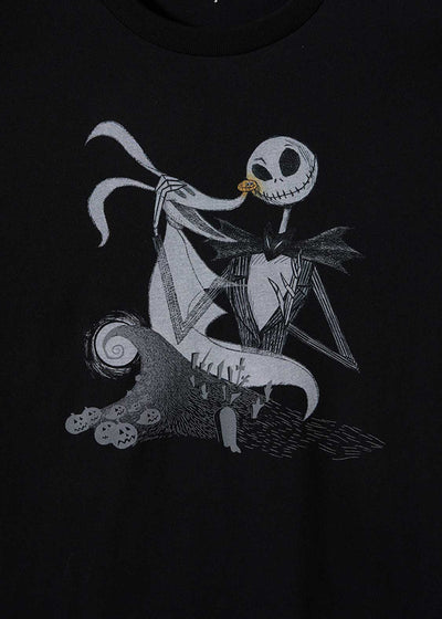 The Nightmare Before Christmas Graniph Jack and Zero T-shirt, official product photo 4
