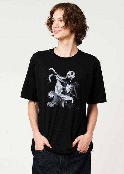 The Nightmare Before Christmas Graniph Jack and Zero T-shirt, official product photo 7