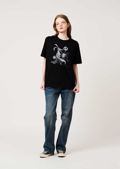 The Nightmare Before Christmas Graniph Jack and Zero T-shirt, official product photo 10