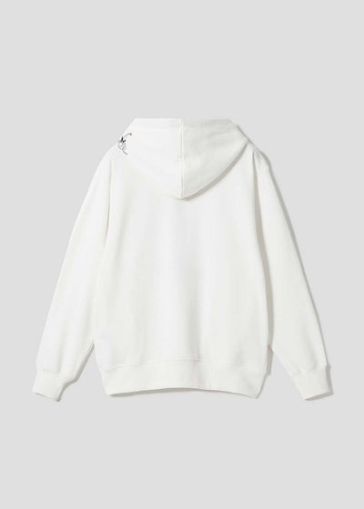 The Nightmare Before Christmas Graniph Jack Face Embossed Fleece Hoodie, official product photo 2