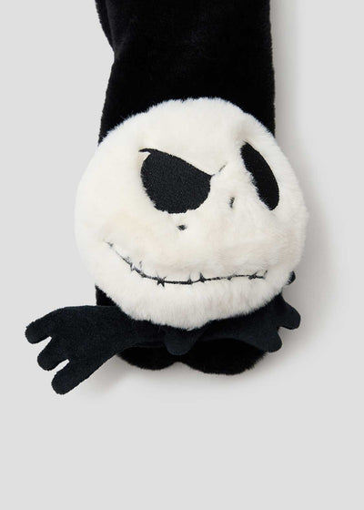 The Nightmare Before Christmas Graniph Jack Face Plush Scarf, official product photo 3