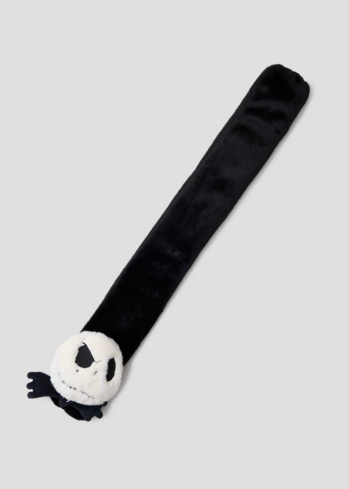 The Nightmare Before Christmas Graniph Jack Face Plush Scarf, official product photo 5
