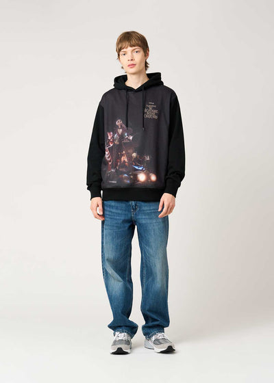 The Nightmare Before Christmas Graniph Jack’s Back Fleece Hoodie, official product photo 8