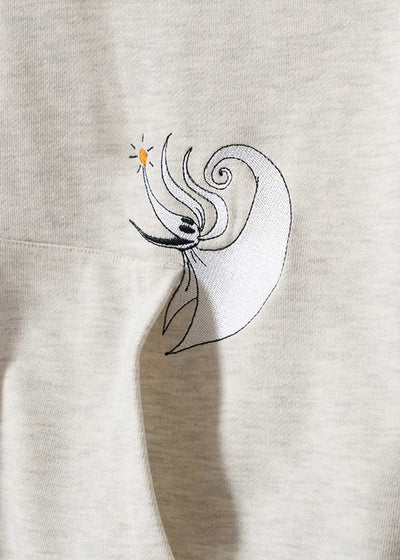 The Nightmare Before Christmas Graniph Zero Zip Hoodie, official product photo 3