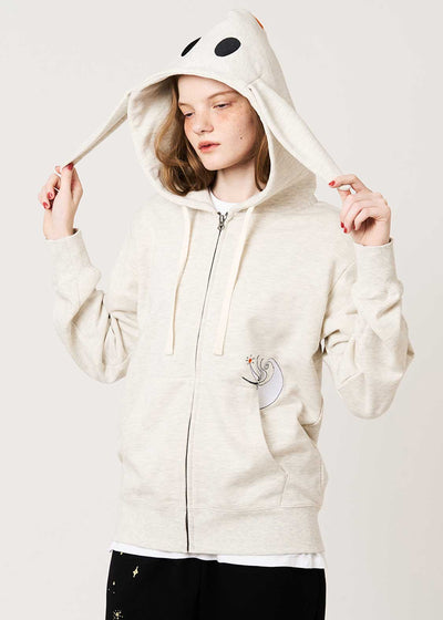 The Nightmare Before Christmas Graniph Zero Zip Hoodie, official product photo 9