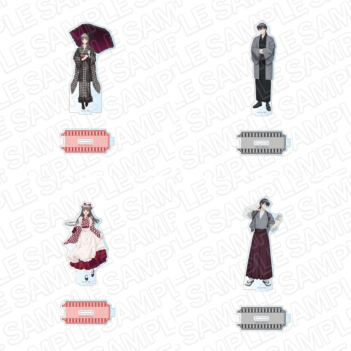 The Ogre's Bride Acrylic Stand - Japanese Modern & Cafe Ver. - Complete Set
